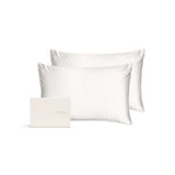 Silk Addict Mulberry Silk Pillowcase Ivory Twin Pack 75x50cm
