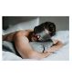 Silk Addict Mulberry Silk Sleep Mask Charcoal (British brand)