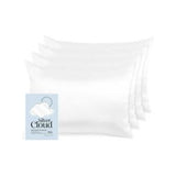 Silver Cloud satin pillowcase white 4-pack (British brand)