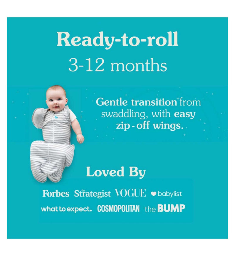 Love to Dream Swaddle Bag White 2.5 TOG, imported from the UK