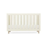 CuddleCo Harper Cot Bed Cream Ash Finish - British product