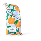 The Flat Lay Co. Standing Makeup Brush Case Mediterranean Oranges Organizer
