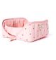 Flat Lay Co. Marshmallow makeup bag pink hearts (British brand)