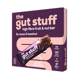 The Gut Stuff Cocoa Hazelnut High Fibre Fruit Nut Bar 3x35g