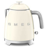 Smeg 50's Style Mini Kettle cream colour, imported from the UK