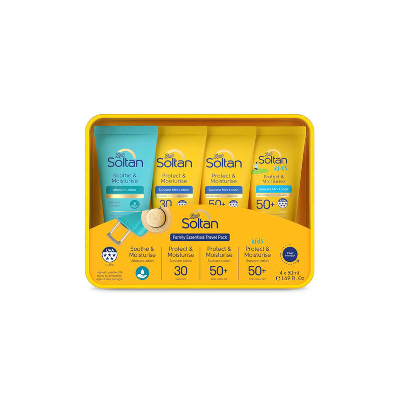 Soltan Family Essentials Mini Travel Pack Sun Care 50ml (British brand)