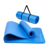 KG Physio Yoga Mat Blue 8mm Non-Slip Exercise Mat