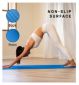 KG Physio Yoga Mat Blue 8mm thickness non-slip exercise, UK version