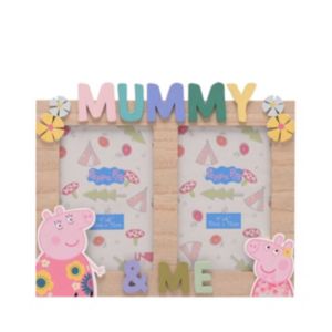 Peppa Pig Mummy & Me Photo Frame wooden imported from the UK