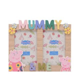 Peppa Pig Mummy & Me Photo Frame wooden imported from the UK