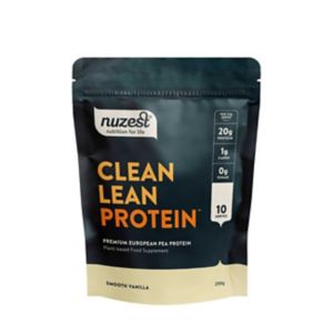 NUZEST Clean Lean Protein Smooth Vanilla Pea Protein Powder 250g
