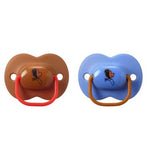 Tommee Tippee Limited Edition 60-Year Anniversary Anytime Soothers BlueBrown 0-6m Duo