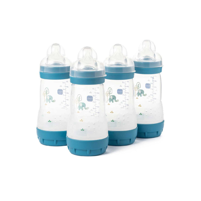 MAM anti-colic bottle 4-pack 260ml, imported from the UK