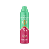 Mitchum Ultimate 72h Bright Floral Deodorant 250ml, imported from the UK