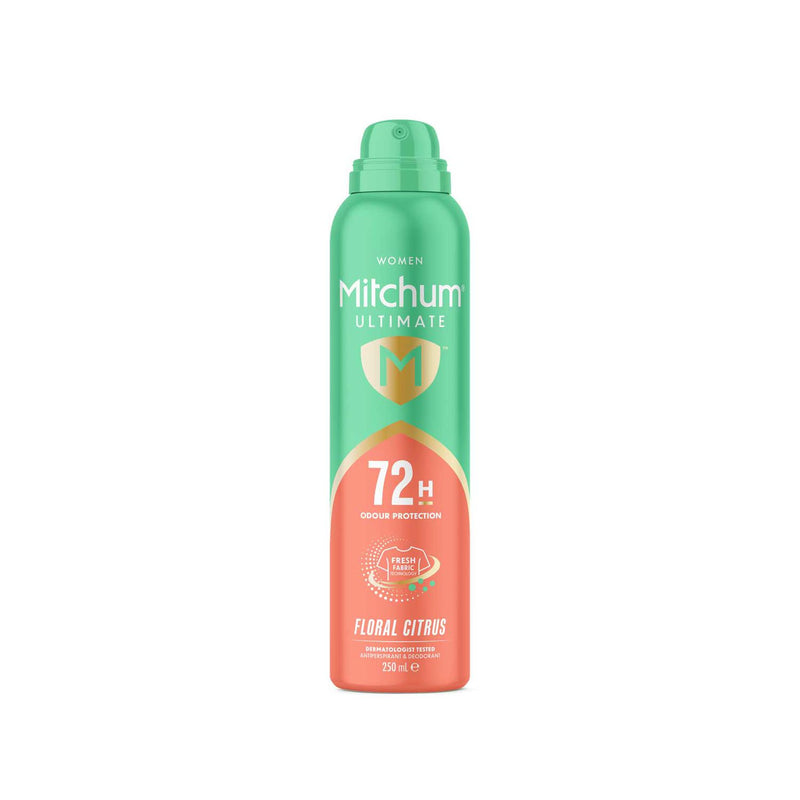 Mitchum Women Ultimate Floral Citrus Anti-Perspirant 250ml (British brand)