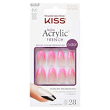 KISS Acrylic French Nail Tips Squared 31s, UK version