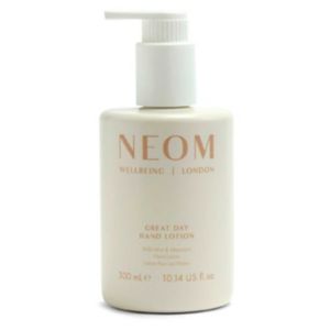 NEOM Wellbeing Great Day Hand Lotion 300ml, imported from the UK