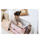 Tutti Bambini Cozee Luxe Mini Me Crib Doll Bed Walnut Blush (British brand)