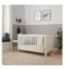 Tutti Bambini Alba Cot Bed white convertible cot sofa (British brand)