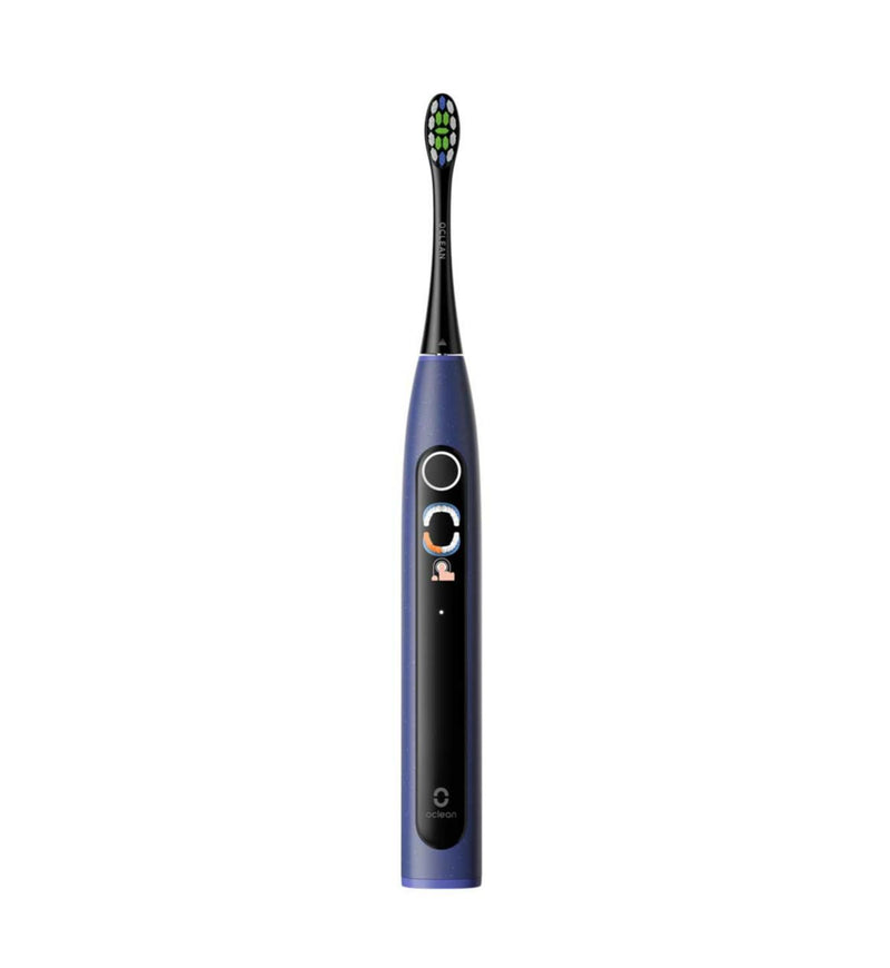 Oclean X Lite Sonic Toothbrush Blue Grey Duo, imported from the UK