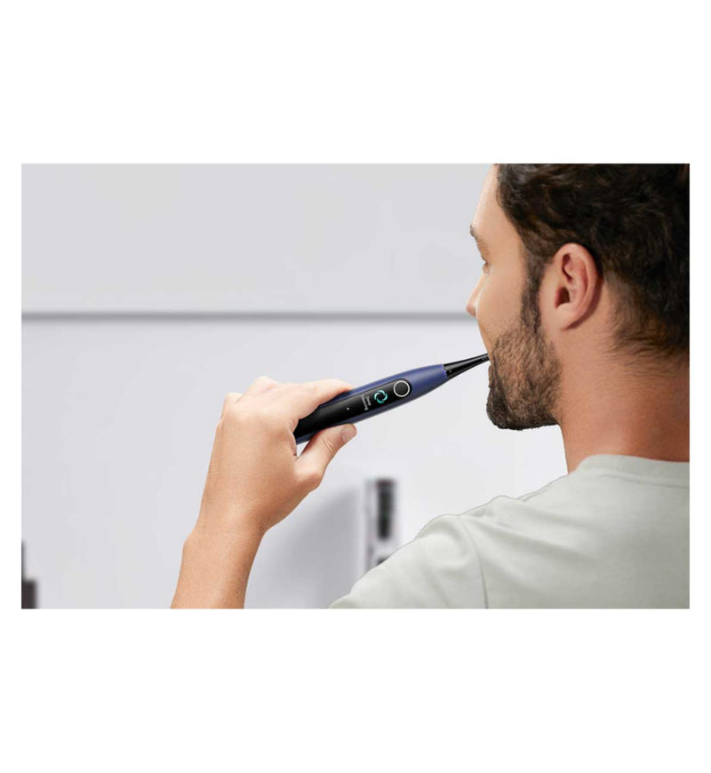 Oclean X Lite Sonic Toothbrush Blue Grey Duo, imported from the UK