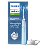 Philips Sonicare 5300 Electric Toothbrush Light Blue W2 Optimal White Head
