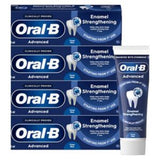 Oral-B Enamel Strengthening Toothpaste Clean Mint 75ml x4, imported from the UK