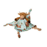 Mary Meyer Hetty Highland Cow Blankie baby blanket 13x13 imported from UK