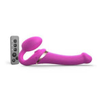 Strap On Me Bendable Strap On Fuschia Medium