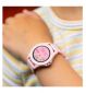 Tikkers Kids Pink Silicone Strap Smart Watch (British brand)