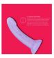 Mina Starlight silicone dildo 18cm, imported from the UK