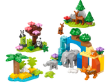 LEGO DUPLO Wild Animal Families Building Blocks 92 Pieces - British product