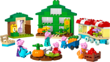 LEGO DUPLO Grandpa Pig's Garden and Greenhouse Building Block Set 102 Pieces