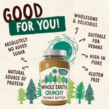 Whole Earth Crunchy Peanut Butter 454g GOODS M&S