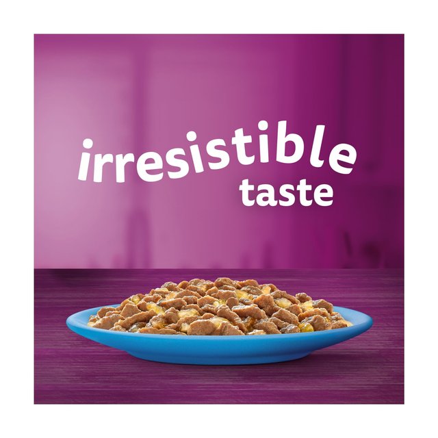 Whiskas 1+ Adult Wet Cat Food Pouches Fish Favourites in Jelly 12 x 85g GOODS M&S