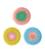 Laetitia Rouget Set of 3 A Place in The Sun Jewellery Plates 10cm