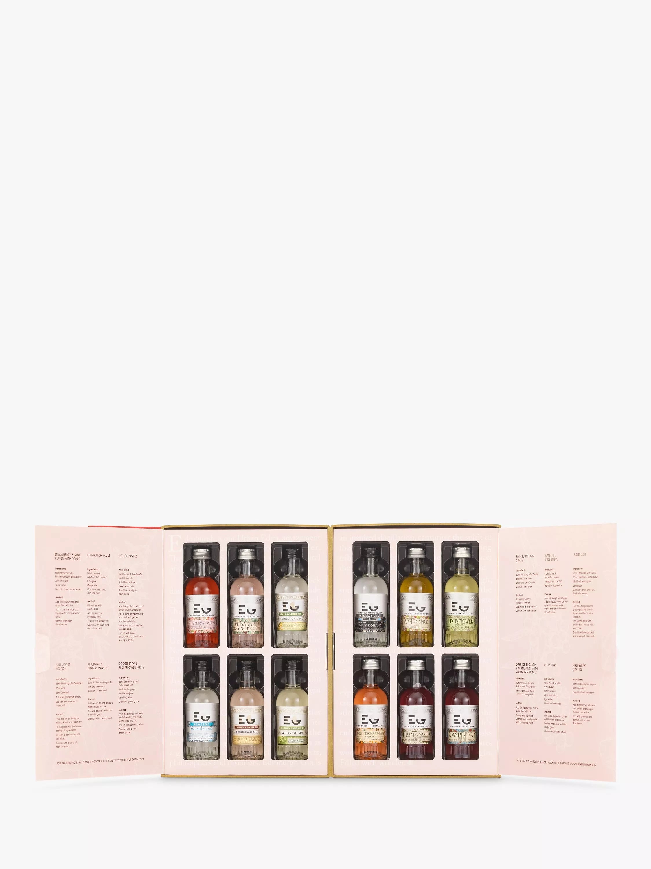 Edinburgh Gin Paradise Found Collection Gin Library, 12x 5cl - McGrocer