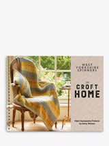 Home Knitting Pattern Book with Shetland-Inspired Projects for Blankets and Cushions