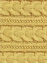 John Lewis Kids' Cable Knit Sherpa Fleece Throw, 150 x 100cm