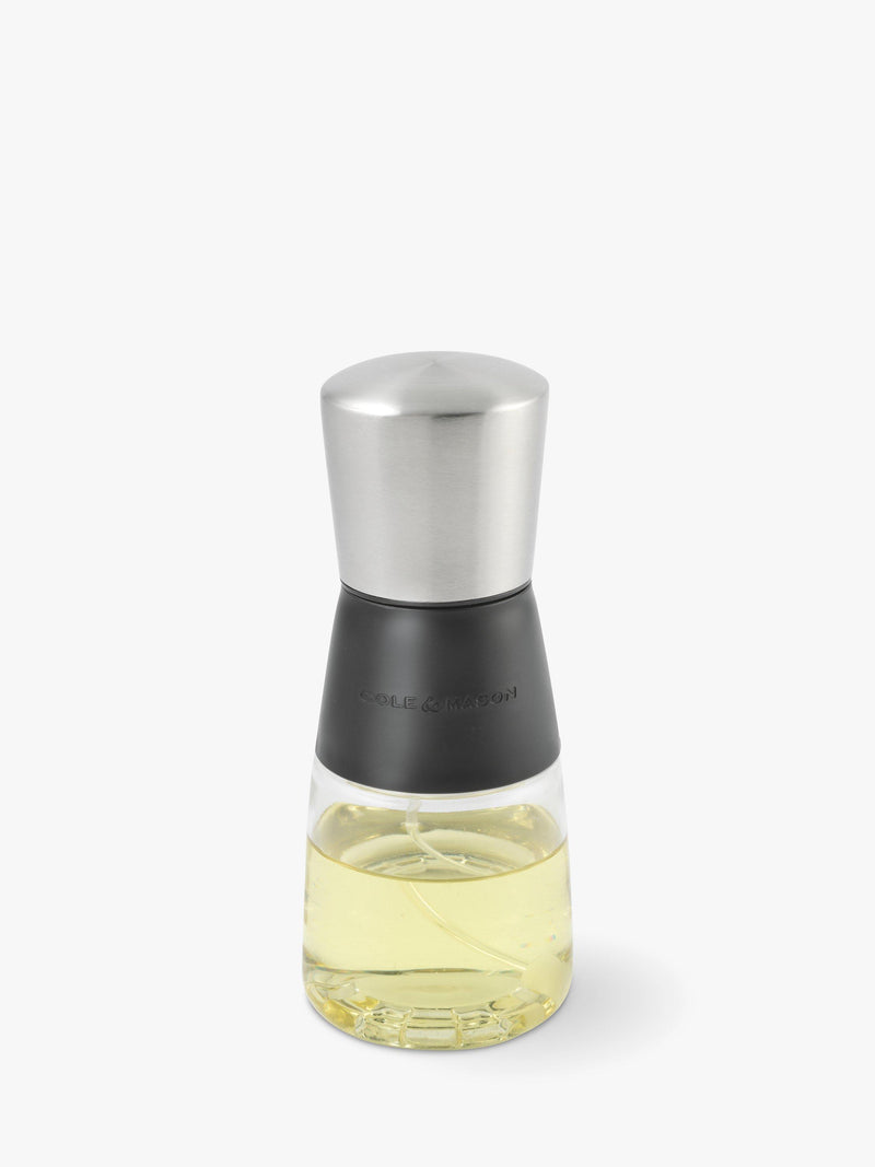 Cole & Mason silver and clear oil and vinegar mister - British product