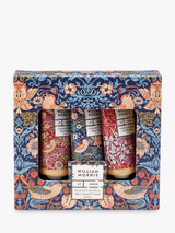 William Morris At Home Strawberry Thief Patchouli & Red Berry Hand Cream Set of 3, 30ml Tubes