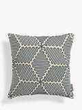 Harlequin Cupola cushion with textured woven braiding, UK version