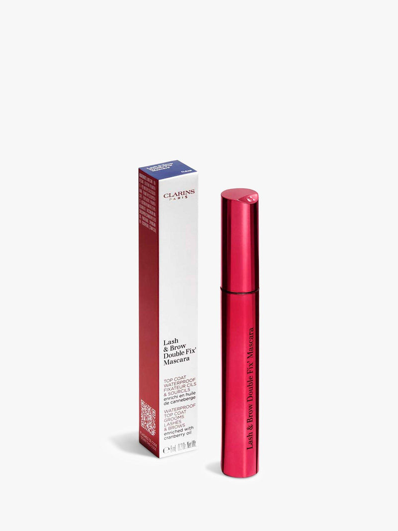 Clarins Lash & Brow Double Fix Mascara in clear - British product