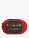 Rowan Alpaca Soft Dk Yarn 50G - Vermillion