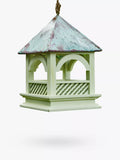Wildlife World hanging bird table in pale green (British brand)