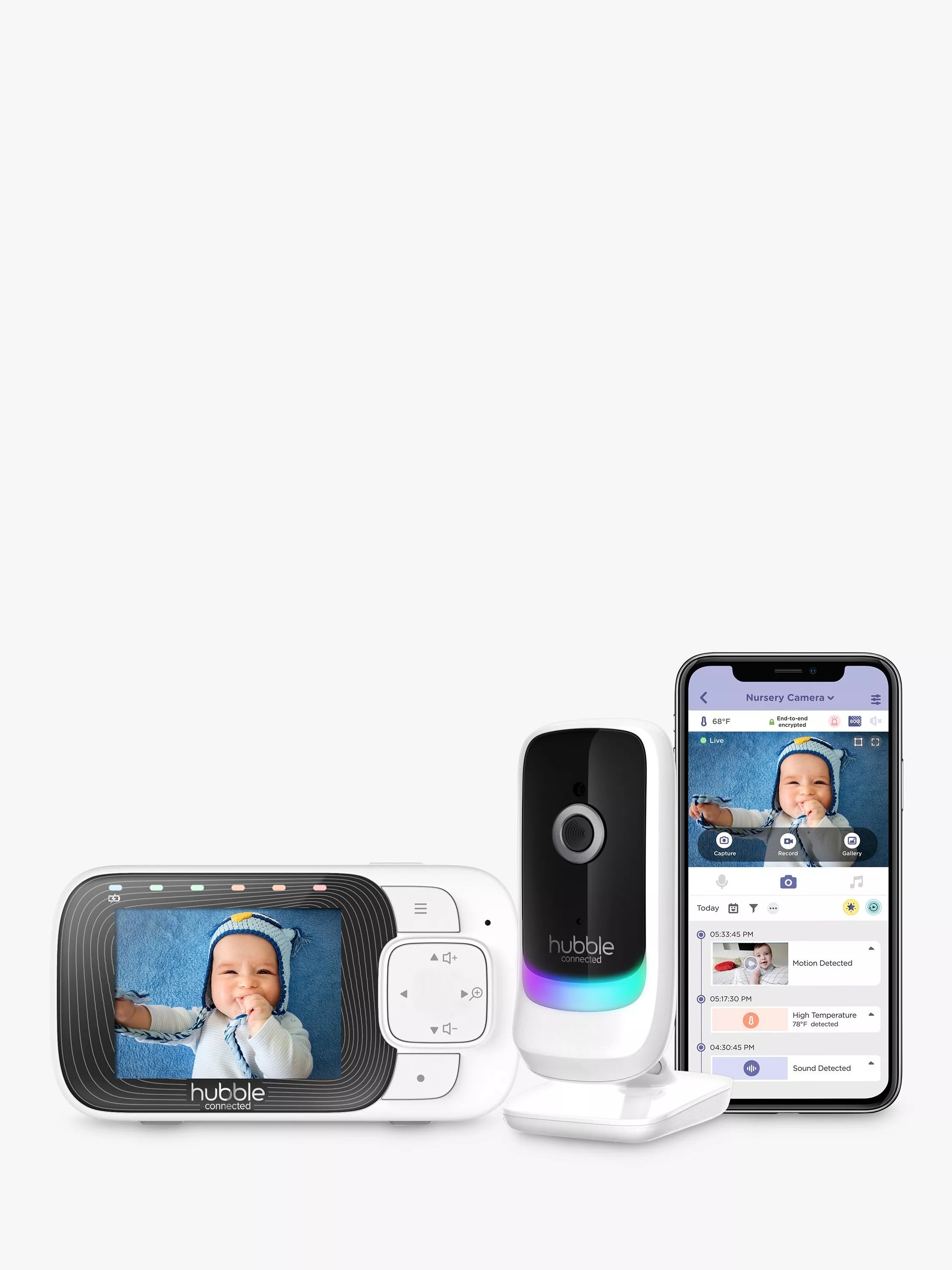 Hubble Nursery Pal Essential & Parent Unit Baby Monitor - McGrocer