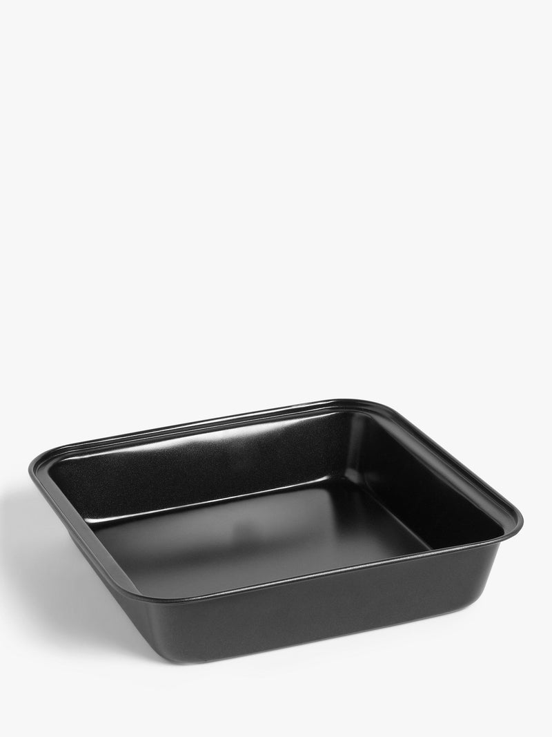 John Lewis carbon steel non-stick square cake tin 20cm, UK version