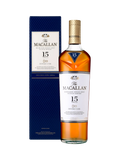 The Macallan 15 Year Old Single Malt Scotch Whisky 70cl (British brand)