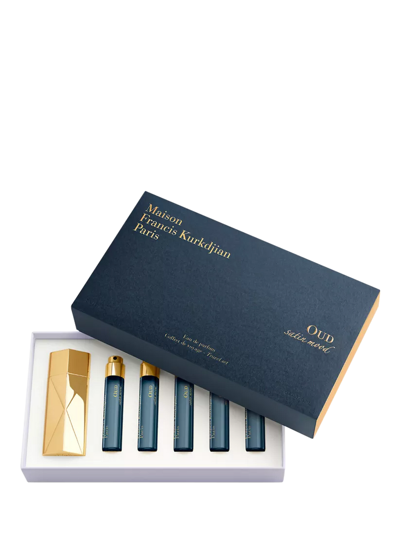 Maison Francis Kurkdjian Oud Satin Mood fragrance set 5 x 11ml, imported from the UK