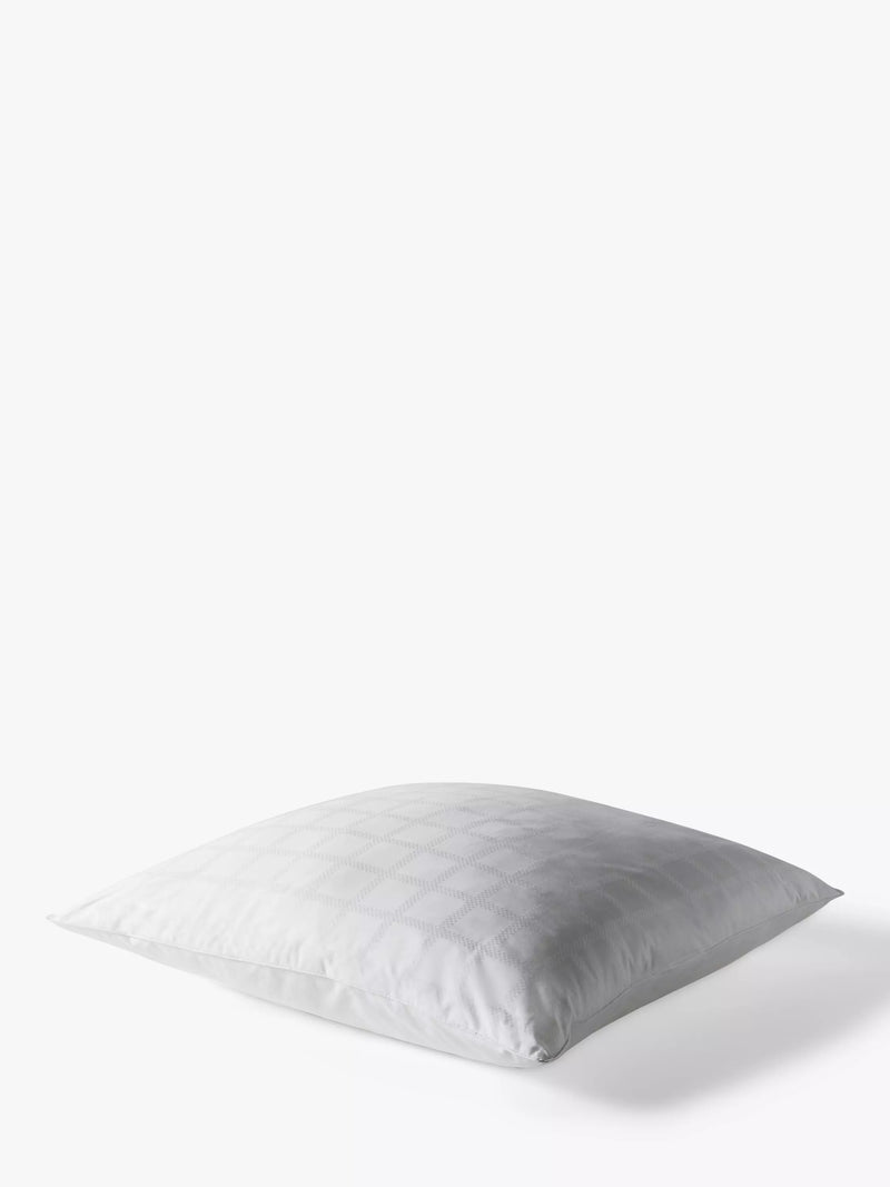 John Lewis anti-allergy pillow with HeiQ Allergen Tech square medium, UK version